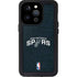 NBA San Antonio Spurs Distressed iPhone 15 Pro Waterproof Case